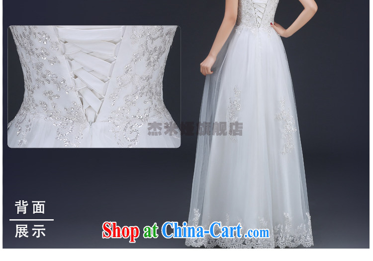 J. MIA 2015 white spring new dual-shoulder dress graphics thin toast Service Bridal beauty services performed marriage ceremony short L pictures, price, brand platters! Elections are good character, the national distribution, so why buy now enjoy more preferential! Health