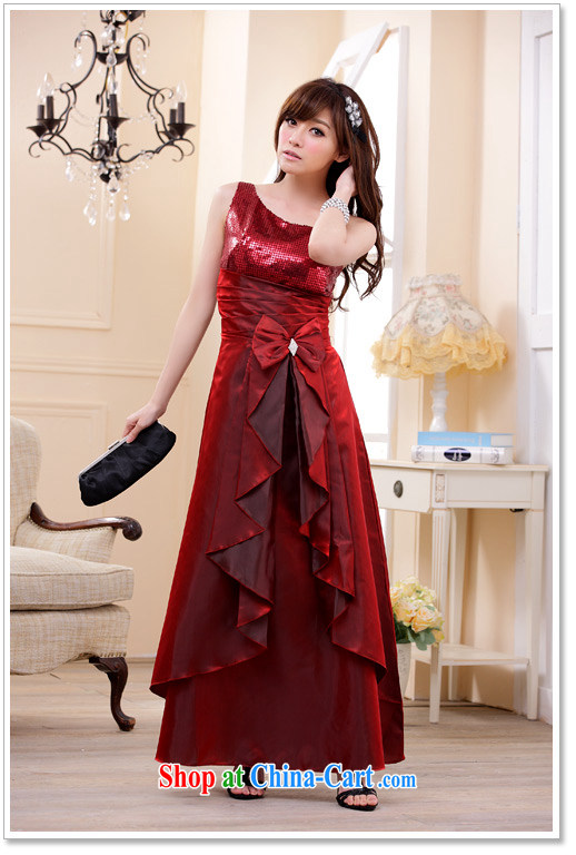 The packages in Europe and the larger version aura, shoulder, high-waist beauty mm thick larger Evening Dinner Show annual bridal long gown dress red XXXL pictures, price, brand platters! Elections are good character, the national distribution, so why buy now enjoy more preferential! Health