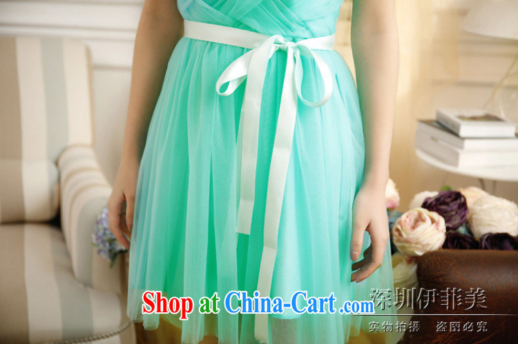 The package mail, Japan, and South Korea wiped chest Web yarn high waist short skirt Princess bridesmaid sister of lap Sau San show little princess dress dresses green short, code F pictures, price, brand platters! Elections are good character, the national distribution, so why buy now enjoy more preferential! Health