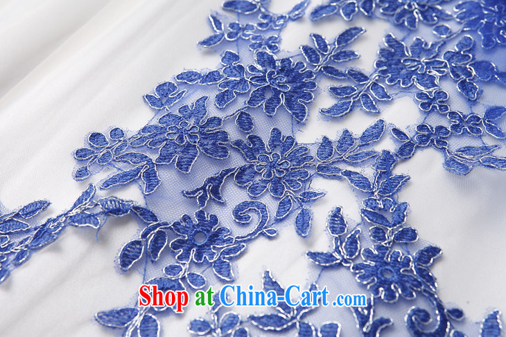 The poetry shadow ladies dress and nails Pearl embroidered Web yarn large bridal wedding dresses skirts toast clothing evening dress blue S pictures, price, brand platters! Elections are good character, the national distribution, so why buy now enjoy more preferential! Health