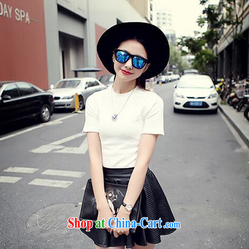 Korean Beauty spring and summer T 桖 short-sleeved round neck solid color shirt T solid shirt pure cotton-small T-shirt wine red, code, blue rain bow, and shopping on the Internet