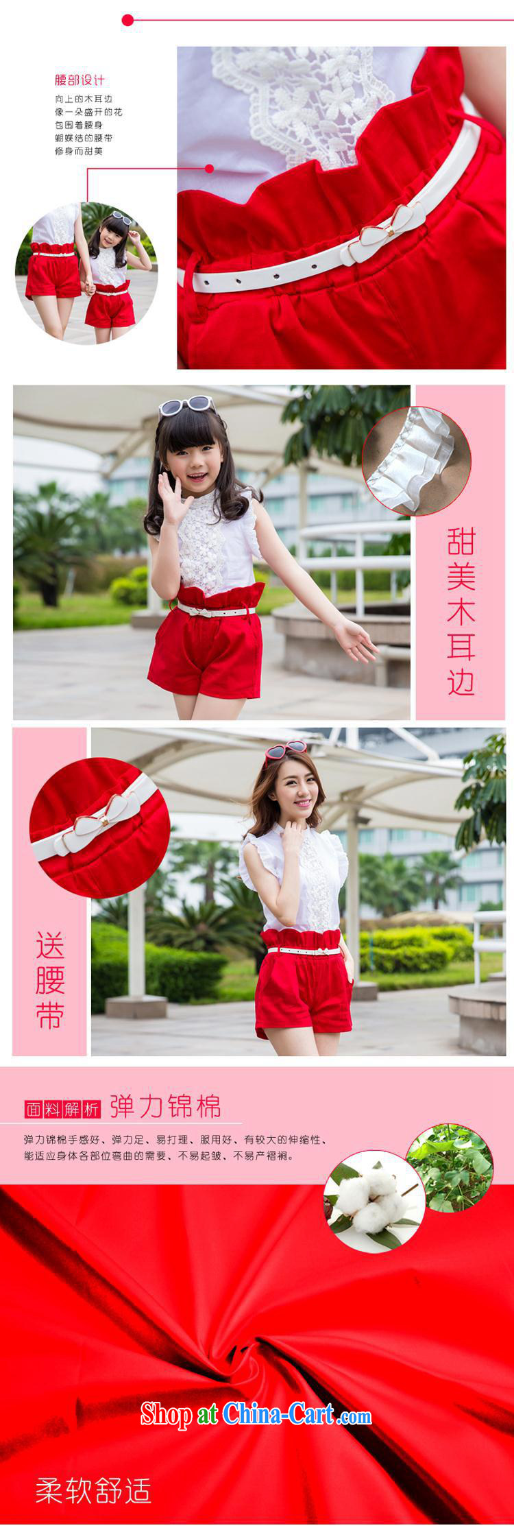 A new parent-child with mother and daughter package summer shirts shorts casual Korean lady sweet () red baby 7 pictures, price, brand platters! Elections are good character, the national distribution, so why buy now enjoy more preferential! Health