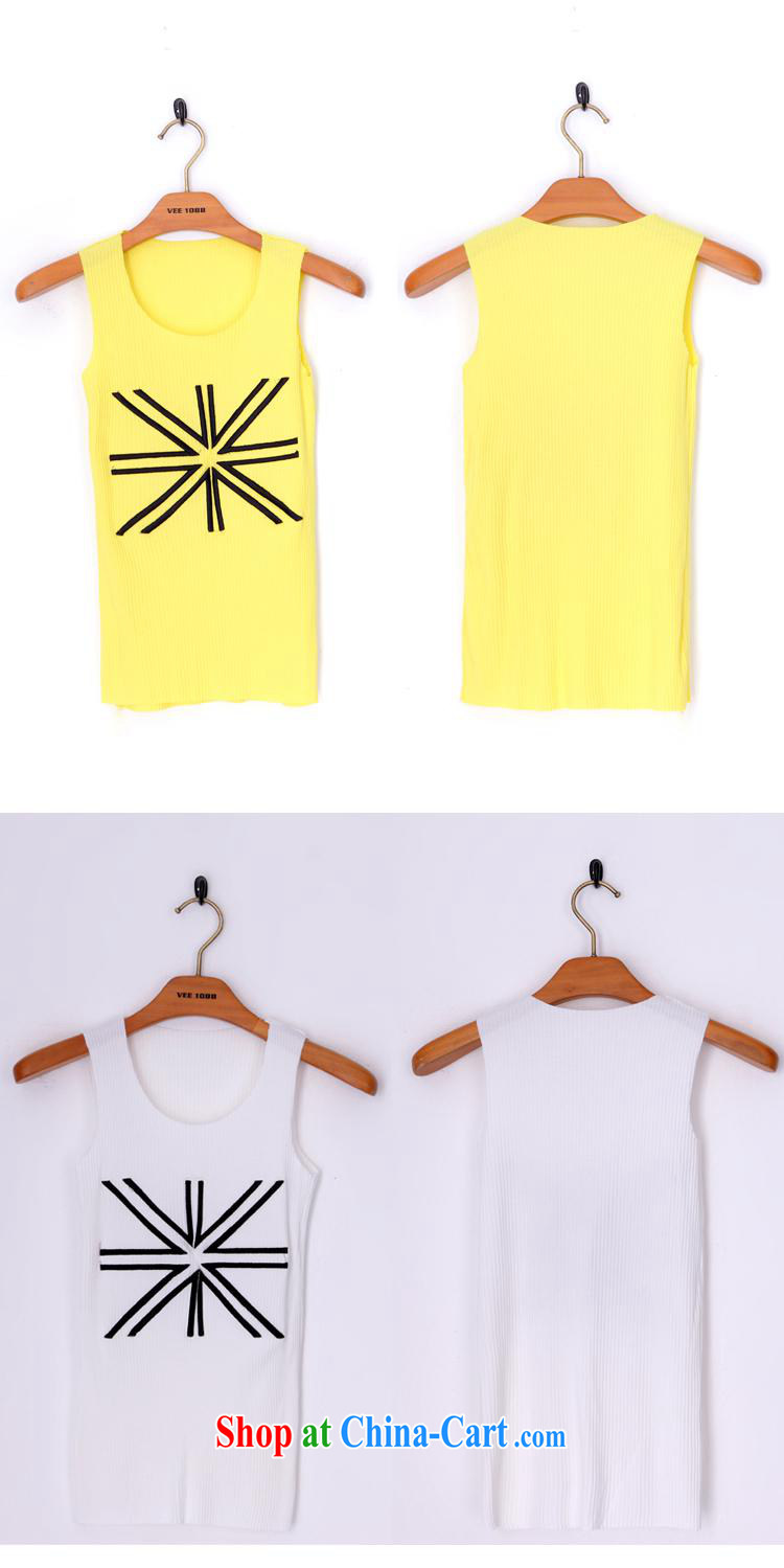 Summer 2015 new Korean shirts students, M field embroidered loose sleeveless vest T shirts female gray XL pictures, price, brand platters! Elections are good character, the national distribution, so why buy now enjoy more preferential! Health