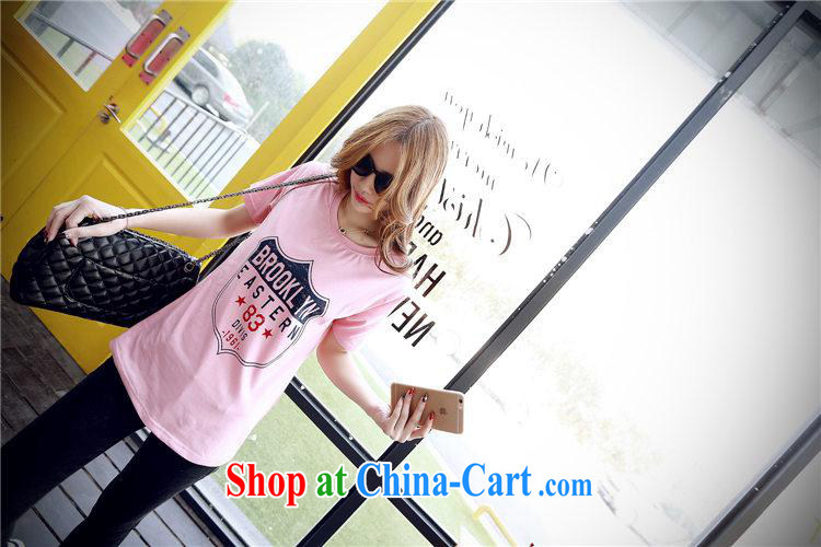 2015 spring and summer new 83 shields card stamp loose short-sleeve Korean cotton female T pension white XL pictures, price, brand platters! Elections are good character, the national distribution, so why buy now enjoy more preferential! Health