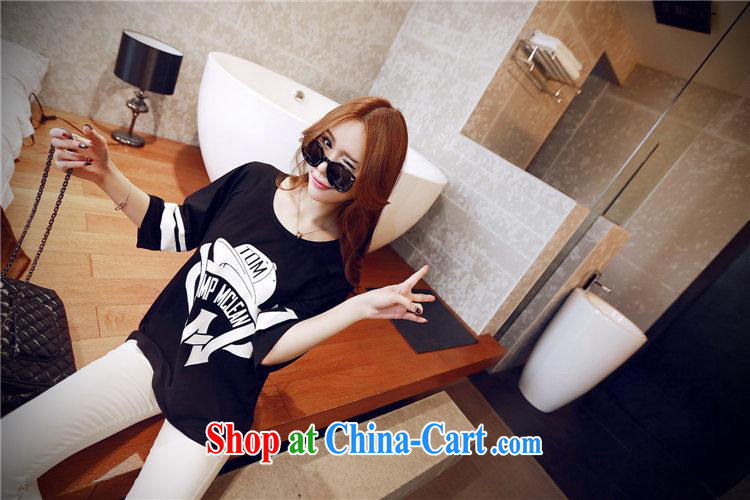 2015 spring and summer new baseball caps stamp duty in loose shirts female Korean leisure blouses black XL pictures, price, brand platters! Elections are good character, the national distribution, so why buy now enjoy more preferential! Health