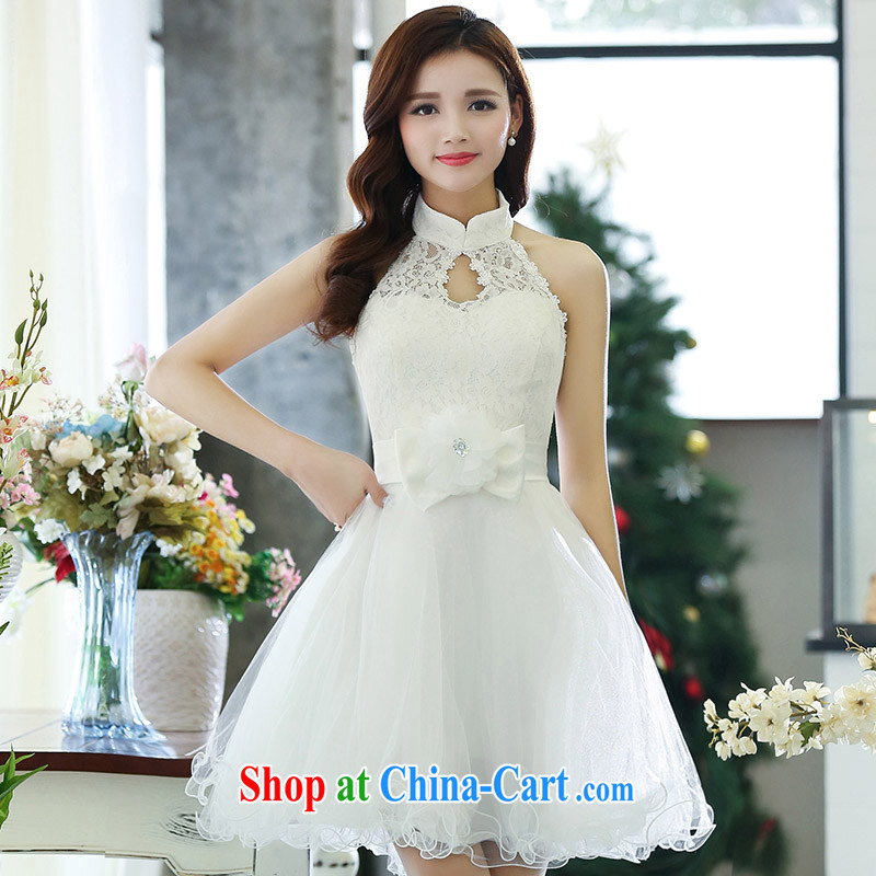 To have the Show 2015 spring in beauty, ladies lace long high-end annual wedding Evening Dress 1516 A white XL, access to good. The show, shopping on the Internet