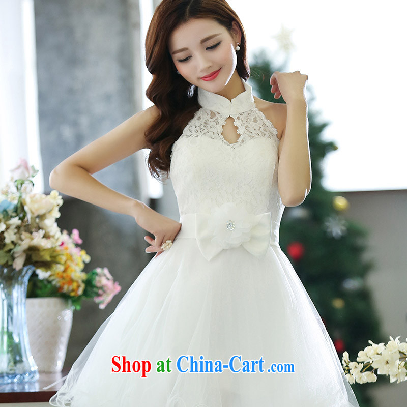 To have the Show 2015 spring in beauty, ladies lace long high-end annual wedding Evening Dress 1516 A white XL, access to good. The show, shopping on the Internet