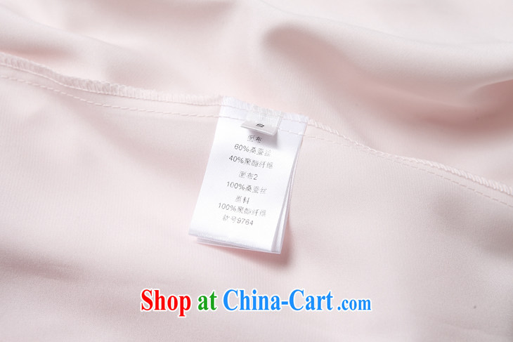 The poetry film 2015 spring and summer with new Silk nails V pearl cultivation for embroidered dresses style high-end dress skirt pink XL pictures, price, brand platters! Elections are good character, the national distribution, so why buy now enjoy more preferential! Health