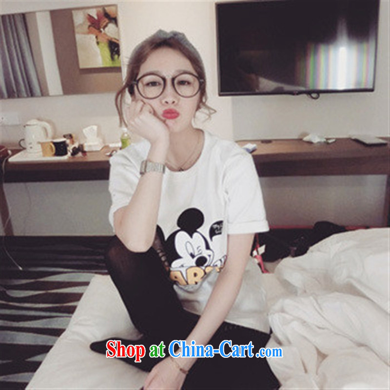 Spring new Korean version 100 a simple two-color original single arm cuff thick Mitch T white are code