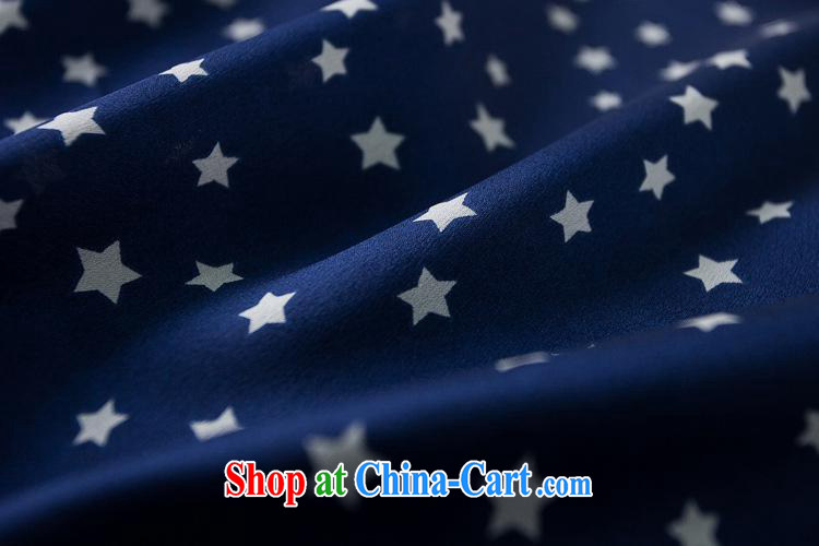 The European site high-end female digital printing small Star zip around the forklift truck in loose sleeveless the blue XL pictures, price, brand platters! Elections are good character, the national distribution, so why buy now enjoy more preferential! Health