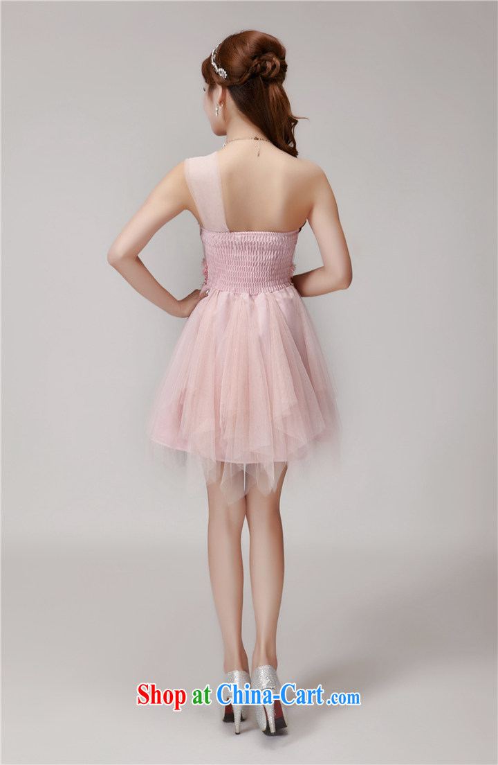 Yue love Ya bridesmaid service 2015 new bridesmaid's banquet dress sister skirt short, small dresses DR summer 9553 pink are code pictures, price, brand platters! Elections are good character, the national distribution, so why buy now enjoy more preferential! Health