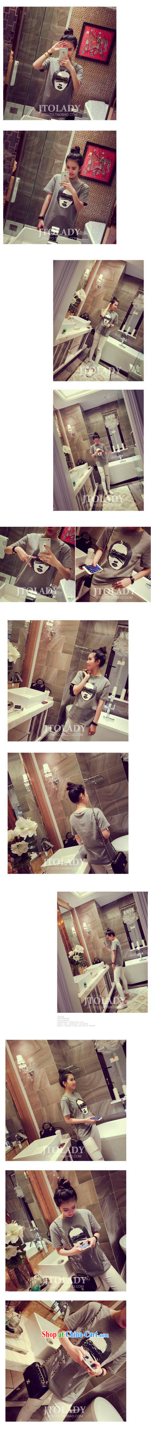 Spring and Summer New Literature and Art Nouveau elegant woman picture pattern 100 ground based, short-sleeved shirt T gray are code pictures, price, brand platters! Elections are good character, the national distribution, so why buy now enjoy more preferential! Health