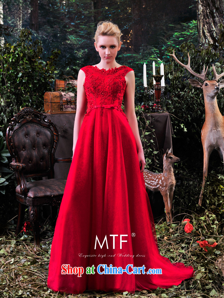 Garden MTF marriages served toast dress 2015 new spring bridesmaid clothing red long, elegant L 881 red 173 - M pictures, price, brand platters! Elections are good character, the national distribution, so why buy now enjoy more preferential! Health