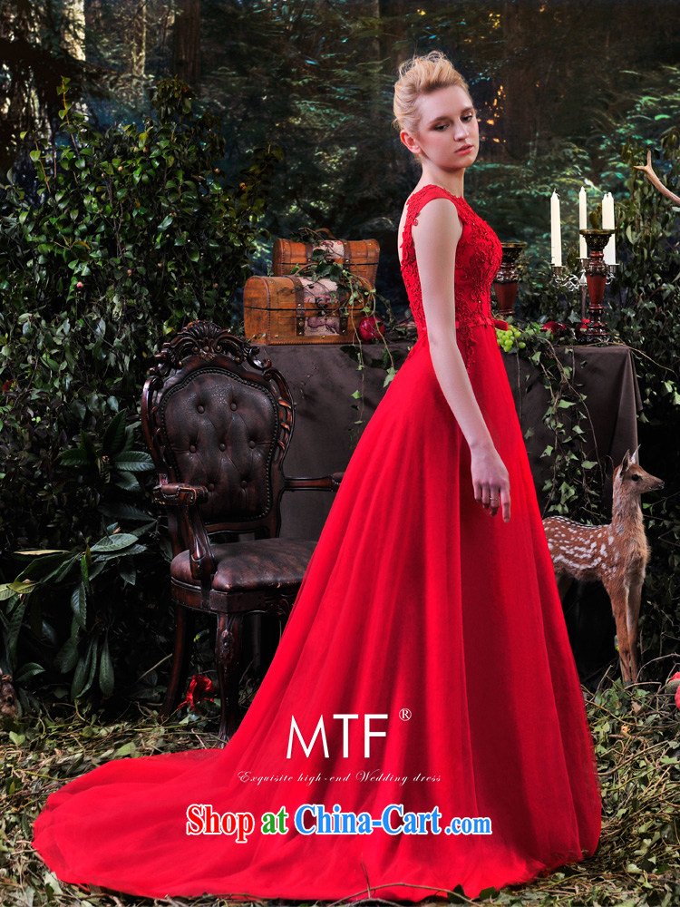 Garden MTF marriages served toast dress 2015 new spring bridesmaid clothing red long, elegant L 881 red 173 - M pictures, price, brand platters! Elections are good character, the national distribution, so why buy now enjoy more preferential! Health