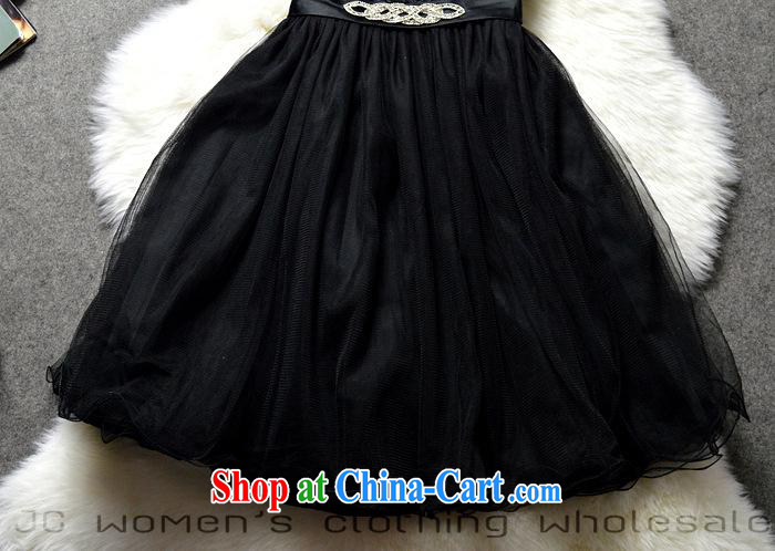 The European site women 2015 new Korean version wiped chest dress shaggy dress marriage reception video thin dress skirt 122,508 black L pictures, price, brand platters! Elections are good character, the national distribution, so why buy now enjoy more preferential! Health