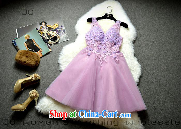 2015 New Name-yuan style bridal bridesmaid PATA V collar decals nail Pearl shaggy dress skirt 122,504 white XL pictures, price, brand platters! Elections are good character, the national distribution, so why buy now enjoy more preferential! Health
