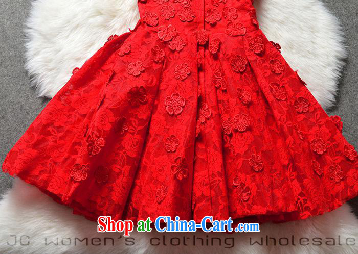 2015 boutique dress-style decals shaggy Princess dress dress bridesmaid clothing dresses JC 1296 apricot XL pictures, price, brand platters! Elections are good character, the national distribution, so why buy now enjoy more preferential! Health