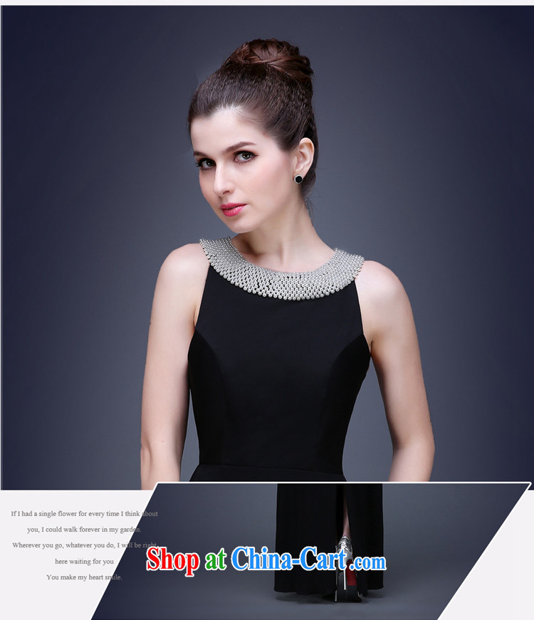 Beijing, Hong Kong, 2015 -- spring and summer new black is too long, sexy dress dinner banquet annual Car Show model show stage show black XL pictures, price, brand platters! Elections are good character, the national distribution, so why buy now enjoy more preferential! Health
