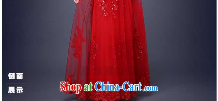 J. MIA 2015 new dress uniform toast bridesmaid clothing dress bridesmaid in spring and summer long red marriage long sister red XXL pictures, price, brand platters! Elections are good character, the national distribution, so why buy now enjoy more preferential! Health