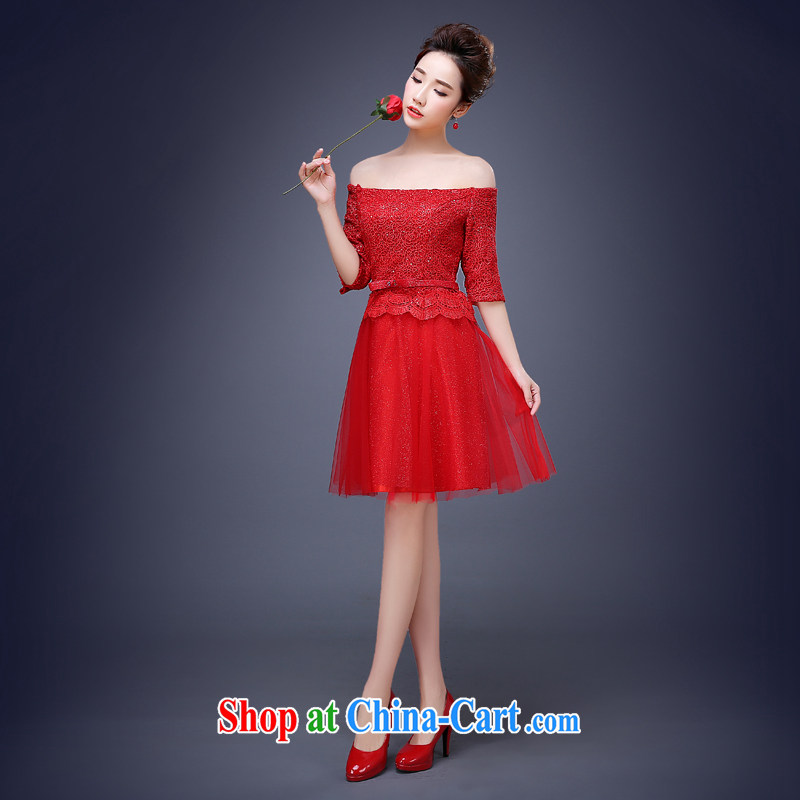 Cheng Kejie MIA bridal dresses serving toast spring 2015 new stylish Red Beauty tie banquet dress long, short, short, XXXL, Jake Mia, and shopping on the Internet