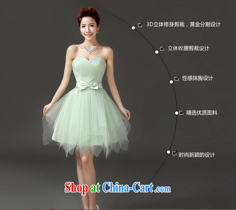 (Quakers, spring and summer new 2015 erase chest dress Korean video thin bridal bridesmaid dresses short performances banquet small dress quality assurance given to contact Customer Service Fill. Fees pictures, price, brand platters! Elections are good character, the national distribution, so why buy now enjoy more preferential! Health