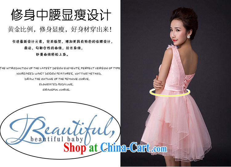 Hi Ka-hi 2015 new bows dress Korean edition shoulder shoulders bare chest dress chaired Annual Dinner Show dress skirt P 010, pink ramp shoulder XXL pictures, price, brand platters! Elections are good character, the national distribution, so why buy now enjoy more preferential! Health