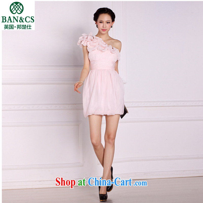 Strap with small erase chest dress bridesmaid service banquet service pink L, Chu, Mr Rafael Hui, shopping on the Internet