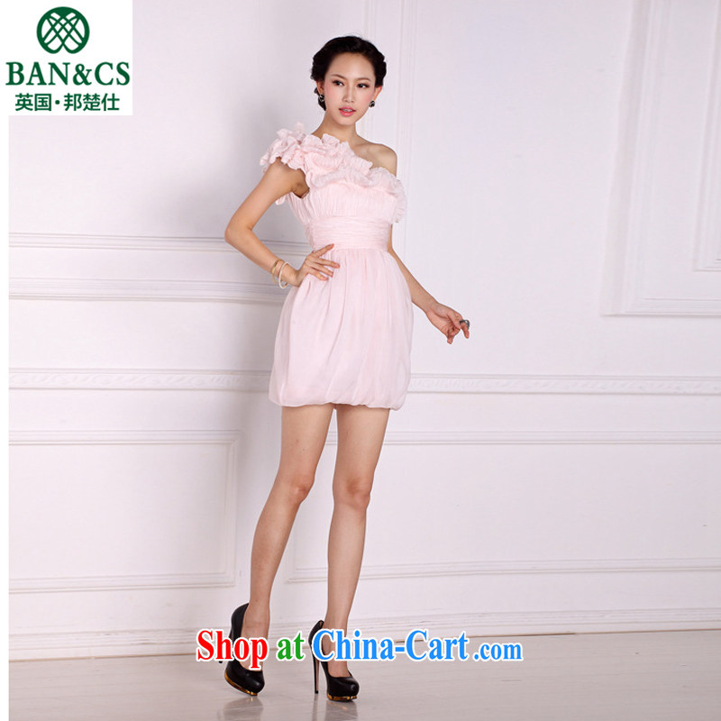Strap with small erase chest dress bridesmaid service banquet service pink L, Chu, Mr Rafael Hui, shopping on the Internet