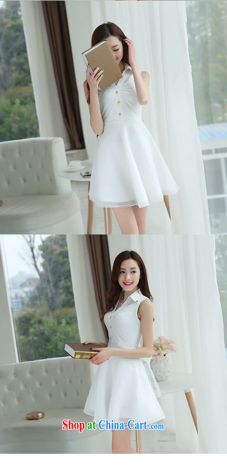 Hao better sweet dresses 2015 spring and summer dress OL aura white fairy dress bow tie dress skirt white XL pictures, price, brand platters! Elections are good character, the national distribution, so why buy now enjoy more preferential! Health