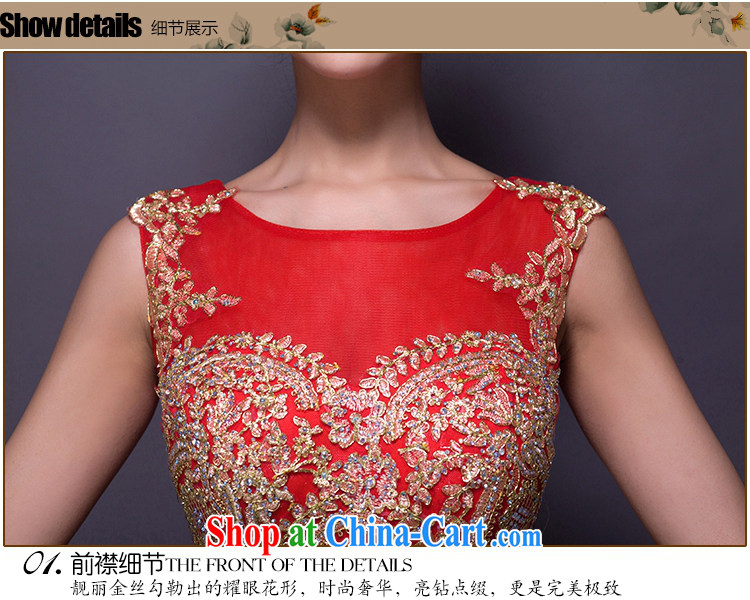 Hi Ka-hi 2015 new bows dress Korean crowsfoot double-shoulder dress with the Annual Dinner Show dress skirt P 001 Chinese red XXL pictures, price, brand platters! Elections are good character, the national distribution, so why buy now enjoy more preferential! Health