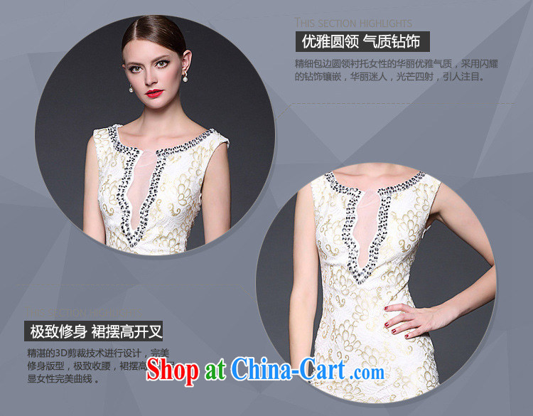 Energy, Philip Li toasting service 2015 women in Europe and the new sexy lace sleeveless open's long evening dress long skirt white are code pictures, price, brand platters! Elections are good character, the national distribution, so why buy now enjoy more preferential! Health