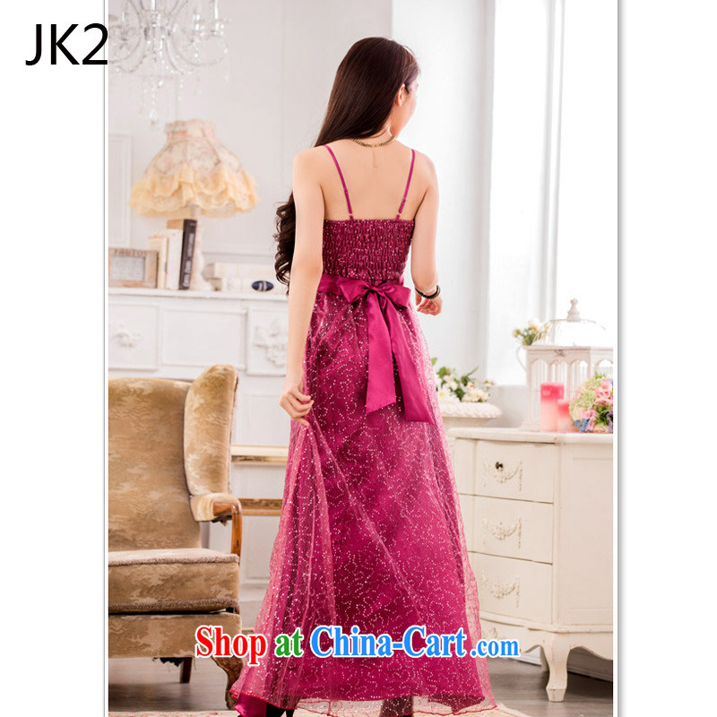 Stylish and super star, Evening Dress show serving long, the dress code JK 2 9929 purple XXXL, JK 2. YY, shopping on the Internet