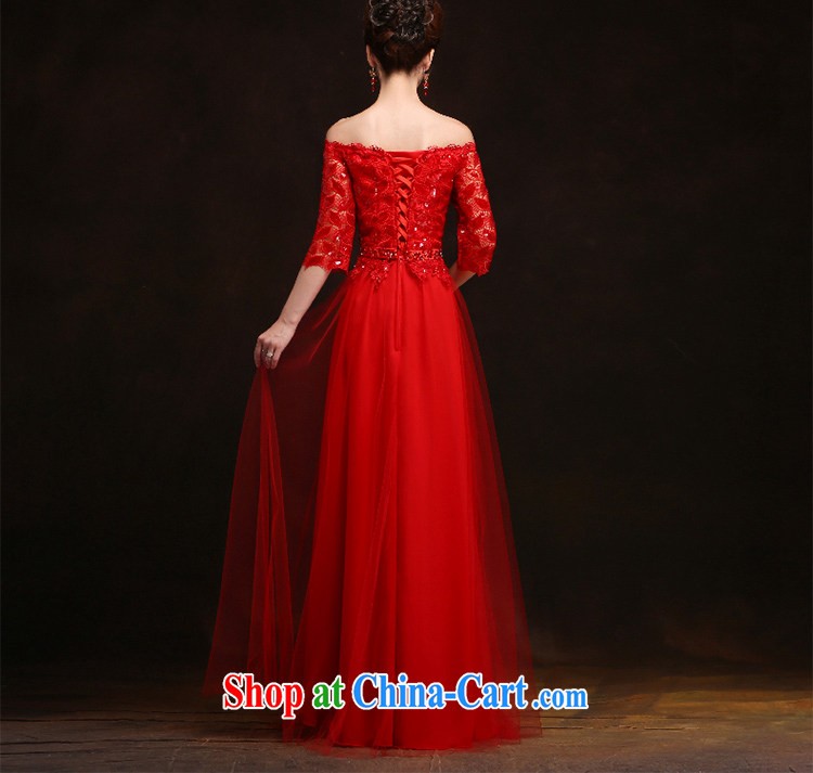 Love spell Fort spring 2015 new marriages red dress a field shoulder A tied up with Korean lace, bows serving red XXL (93/77, pictures, price, brand platters! Elections are good character, the national distribution, so why buy now enjoy more preferential! Health