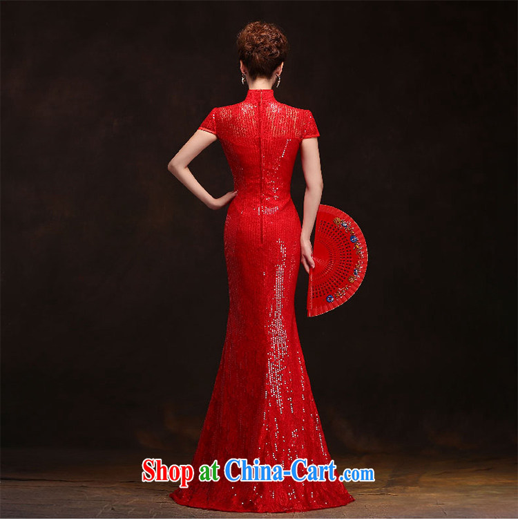 Love spell Fort Lauderdale 2015 new spring marriages wedding dresses stylish crowsfoot, for a field shoulder short-sleeved long serving toast red XXL (93/77, pictures, price, brand platters! Elections are good character, the national distribution, so why buy now enjoy more preferential! Health