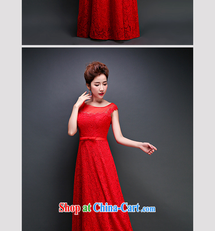 Love spell Fort 2015 new marriages wedding dress A Field dress Korean version field shoulder red lace long serving toast red XXL (93/77, pictures, price, brand platters! Elections are good character, the national distribution, so why buy now enjoy more preferential! Health