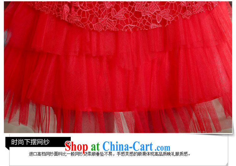 Tslyzm bridal toast clothing wedding dress bridesmaid serving short language empty water-soluble lace cultivating the lumbar shaggy skirts 2015 spring and summer new white XXL pictures, price, brand platters! Elections are good character, the national distribution, so why buy now enjoy more preferential! Health