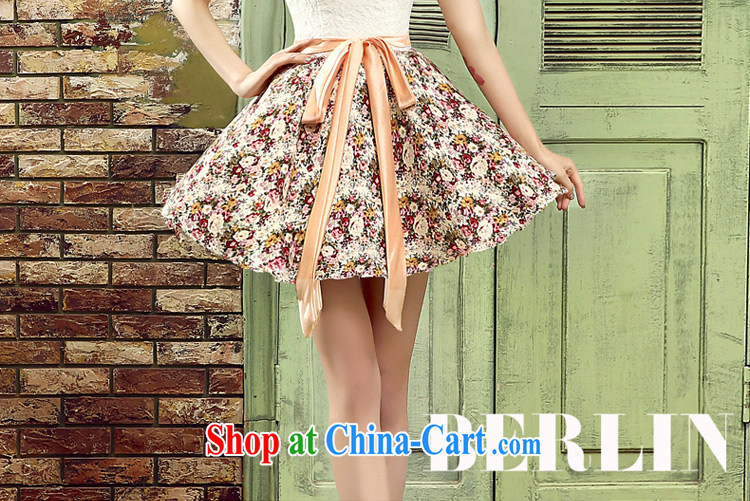 Tslyzm bridesmaid moderator small dress girls dresses short 2015 spring and summer new show clothing floral photo building theme clothing personal photo album photography white M pictures, price, brand platters! Elections are good character, the national distribution, so why buy now enjoy more preferential! Health