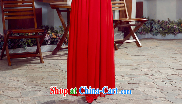 Tslyzm bride toast pregnant women serving high-waist large yards, lace wedding dress red water drilling double-shoulder red dress 2015 spring and summer red XXL pictures, price, brand platters! Elections are good character, the national distribution, so why buy now enjoy more preferential! Health