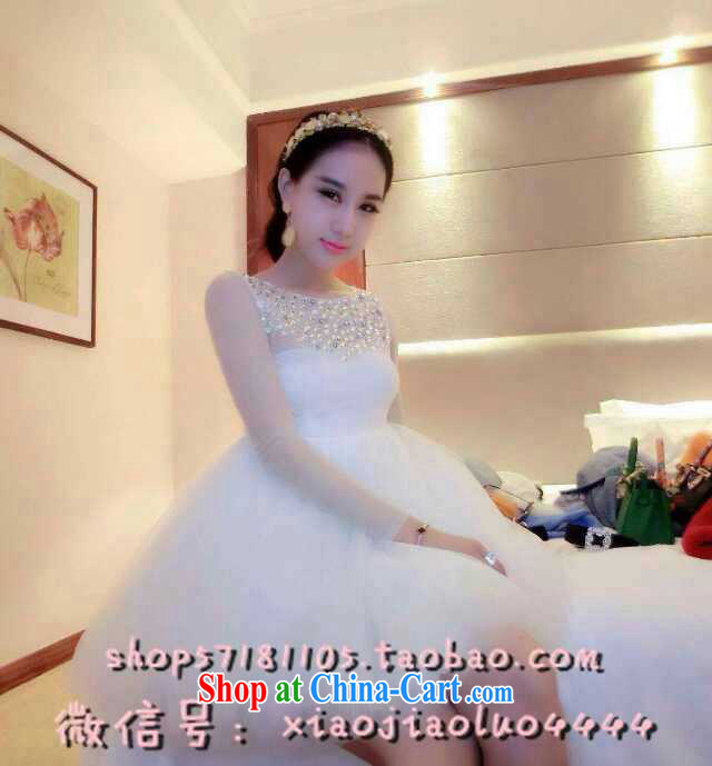 The name of the station-yuan and nails Pearl Web yarn shaggy dress dresses fairy-stars, white S pictures, price, brand platters! Elections are good character, the national distribution, so why buy now enjoy more preferential! Health