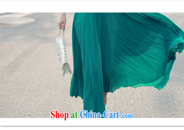 The American floral displays summer 2015 new female beach long skirt Korean beauty charm snow woven bohemian dresses 6922 white XL pictures, price, brand platters! Elections are good character, the national distribution, so why buy now enjoy more preferential! Health