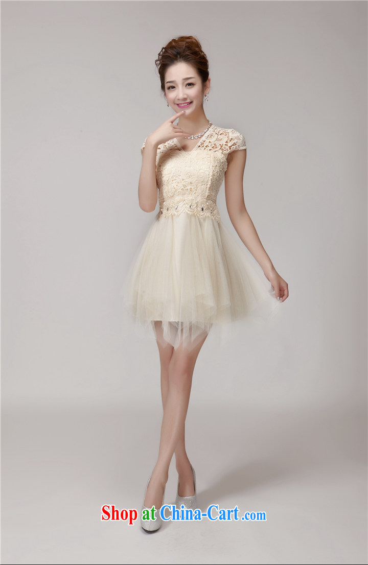 The Lai 2015 summer new Korean lace hook spent manually staple-joo of Yuan shaggy dress style dress skirt sister mission bridesmaid dress 965 champagne color, pictures, price, brand platters! Elections are good character, the national distribution, so why buy now enjoy more preferential! Health