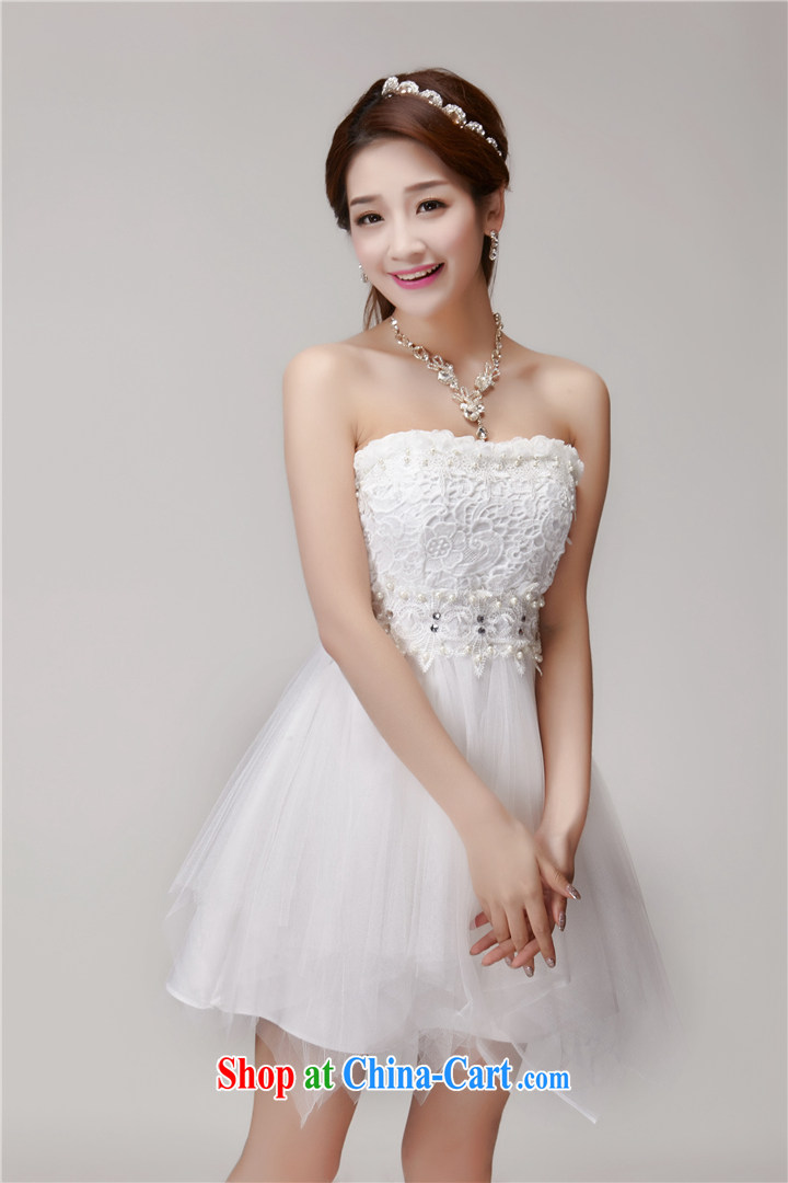 The Lai 2015 summer new Korean version manually staple beads wood drill style Beauty Chest bare dresses bridesmaid dresses in 1013 skirt pink are code pictures, price, brand platters! Elections are good character, the national distribution, so why buy now enjoy more preferential! Health
