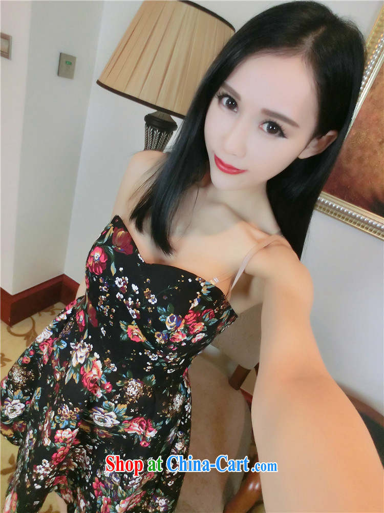 Ryan, the 2015 summer new, sexy night dress floral wiped his chest dress solid skirt short skirt night dress picture color L pictures, price, brand platters! Elections are good character, the national distribution, so why buy now enjoy more preferential! Health