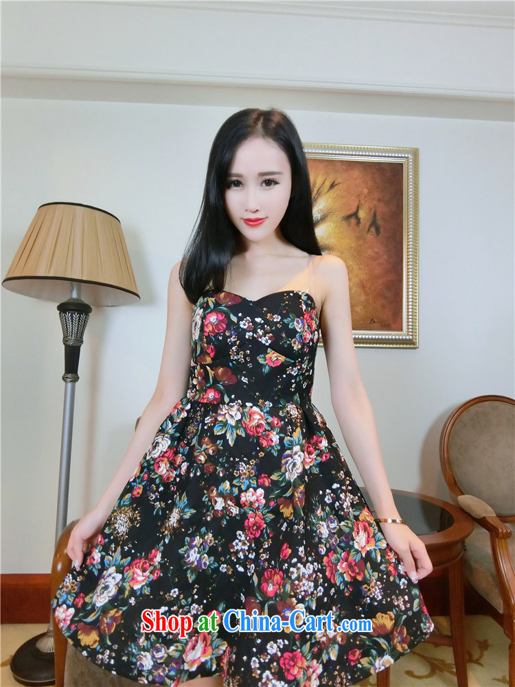 Ryan, the 2015 summer new, sexy night dress floral wiped his chest dress solid skirt short skirt night dress picture color L pictures, price, brand platters! Elections are good character, the national distribution, so why buy now enjoy more preferential! Health