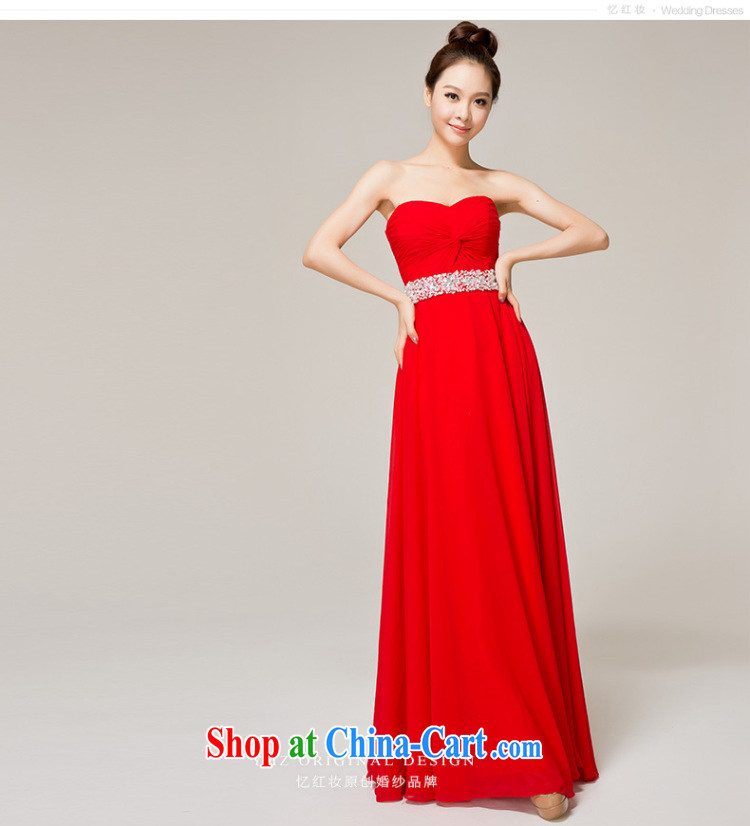 Recall that the red makeup spring bridal wedding dress 2015 new stylish bridal toast serving red long dress L 12,142 red XL pictures, price, brand platters! Elections are good character, the national distribution, so why buy now enjoy more preferential! Health