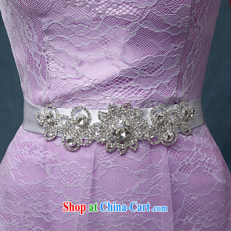 According to Lin Sa 2015 new marriages served toast long dual-shoulder lace purple bridesmaid dress Evening Dress picture color tailored Advisory Service, according to Lin, Elizabeth, and shopping on the Internet