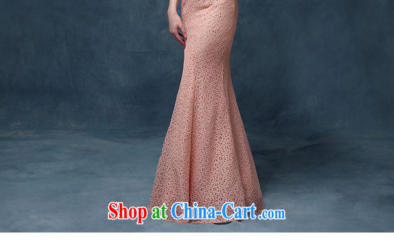 According to Lin Sa 2015 New Beauty at Merlion dress shoulders toast serving long marriages lace banquet dress girls pink XL pictures, price, brand platters! Elections are good character, the national distribution, so why buy now enjoy more preferential! Health
