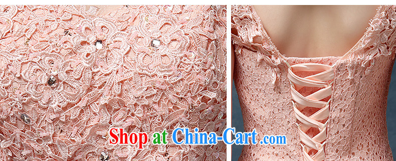 According to Lin Sa 2015 New Beauty at Merlion dress shoulders toast serving long marriages lace banquet dress girls pink XL pictures, price, brand platters! Elections are good character, the national distribution, so why buy now enjoy more preferential! Health