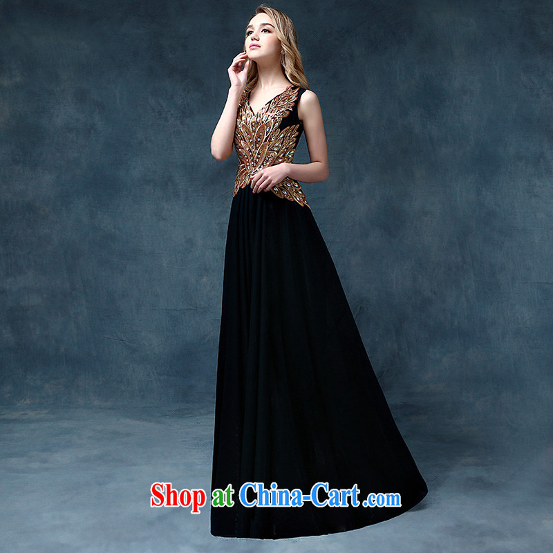 According to Lin Sha Evening Dress 2015 new long serving toast marriages and stylish Korean moderator dress dresses girls XL, according to Lin, Elizabeth, and shopping on the Internet