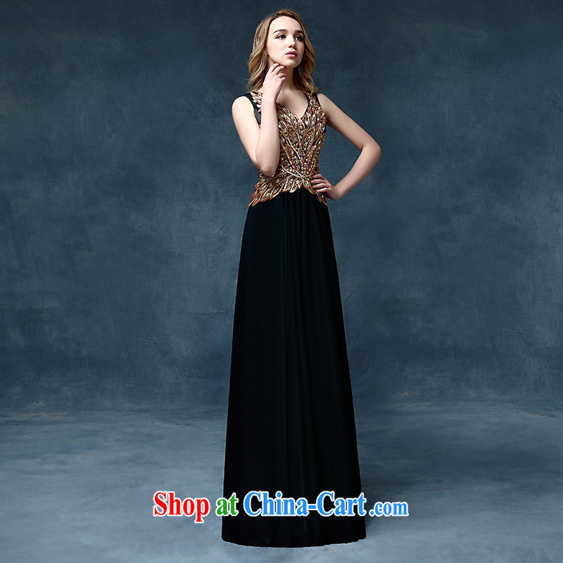 According to Lin Sha Evening Dress 2015 new long serving toast marriages and stylish Korean moderator dress dresses girls XL, according to Lin, Elizabeth, and shopping on the Internet